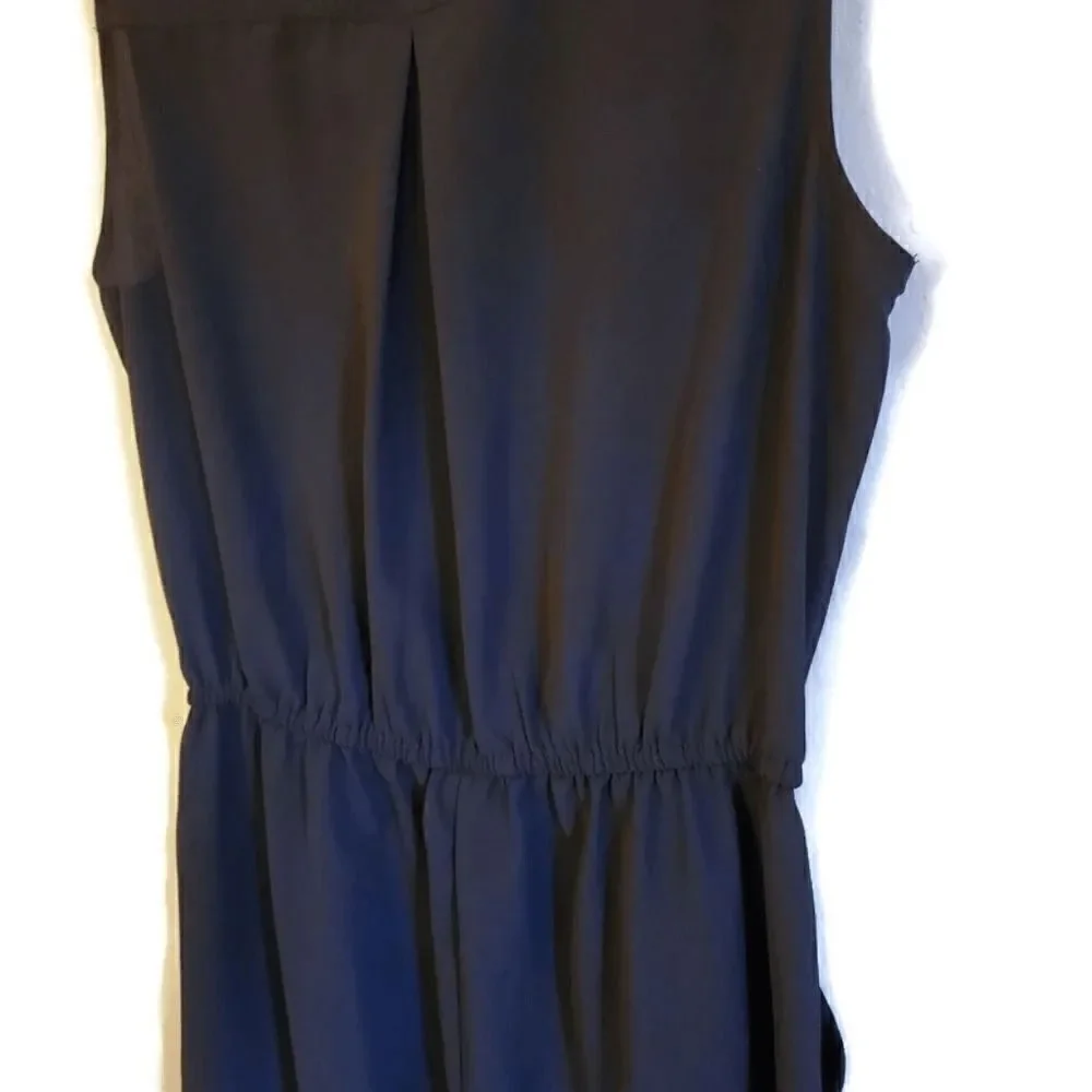 BEBOP Black Sleeveless Pants Jumper Size Large